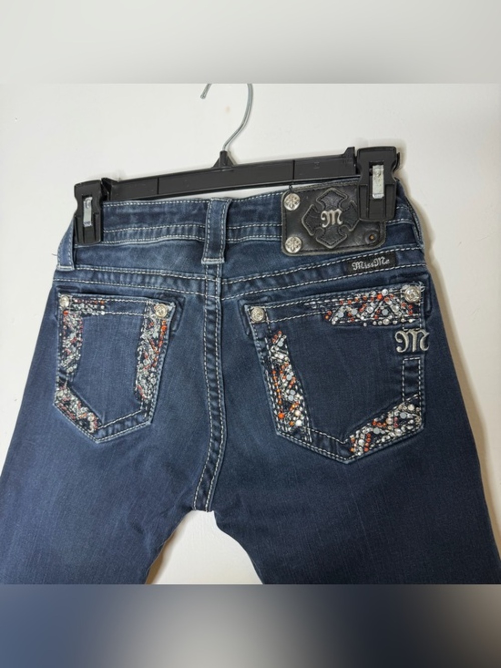 Miss Me Bling Rhinestone Skinny Jeans Size 26